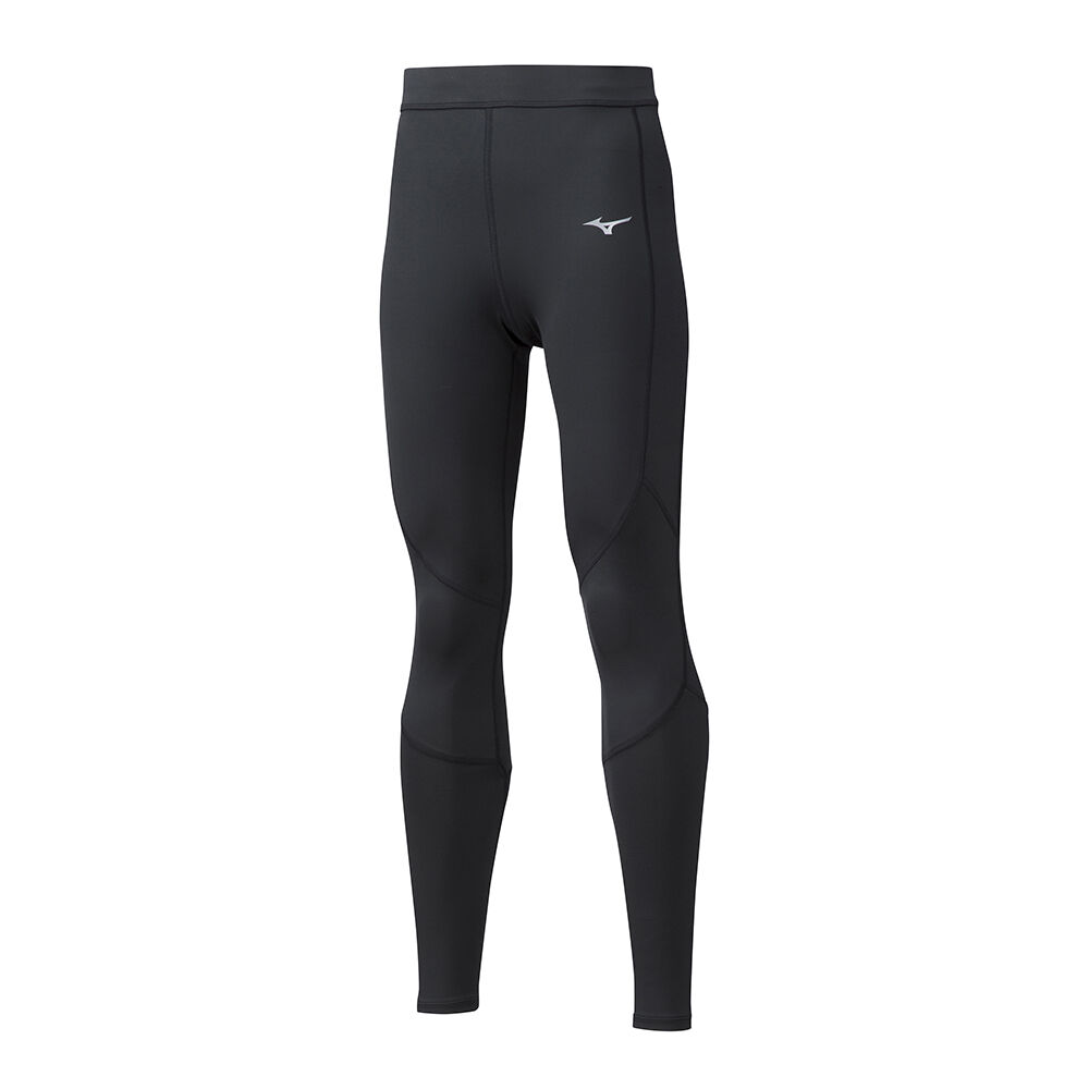 Damske Legíny Mizuno Impulse Core Long Bezecke Čierne Vypredaj WUMR70461